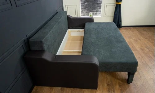 Canapea Extensibilă Royal Bonell Mini, Gri antracit