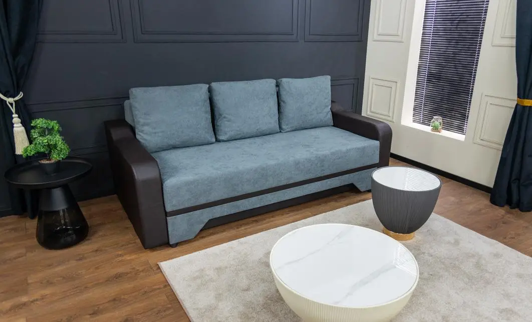 Canapea Extensibilă Royal Bonell Max, Gri antracit 3