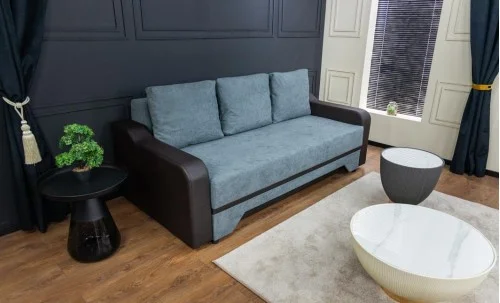 Canapea Extensibilă Royal Bonell Max, Gri antracit