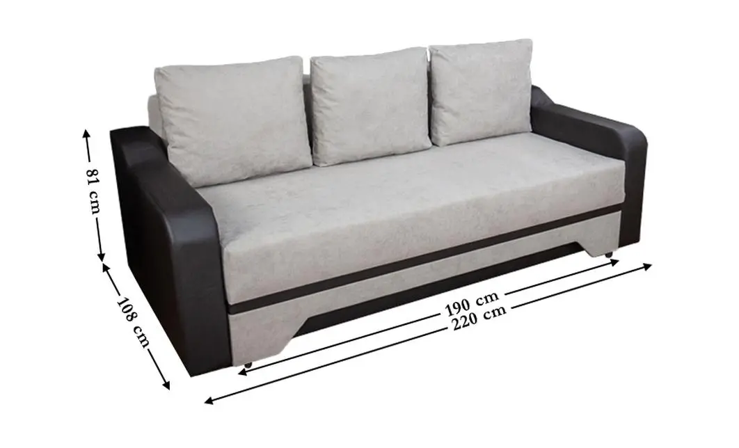Canapea Extensibilă Royal Bonell Max, Crem deschis 2
