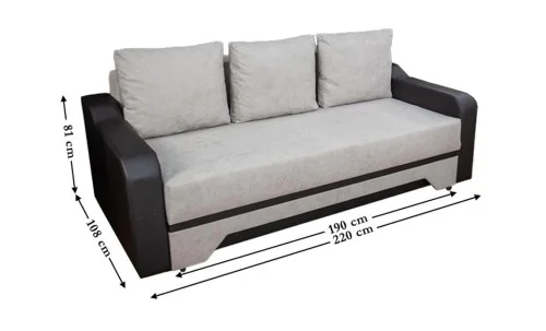 Canapea Extensibilă Royal Bonell Max, Crem deschis