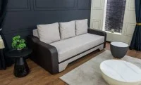 Canapea Extensibilă Royal Bonell Mini, Crem deschis 4