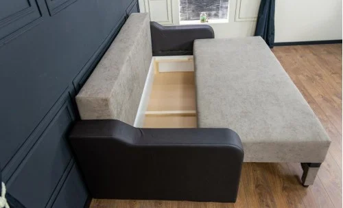 Canapea Extensibilă Royal Bonell Mini, Crem