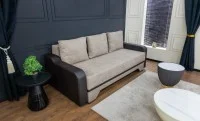 Canapea Extensibilă Royal Bonell Mini, Crem 4