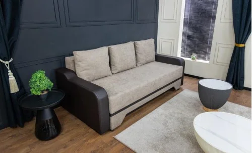 Canapea Extensibilă Royal Bonell Mini, Crem