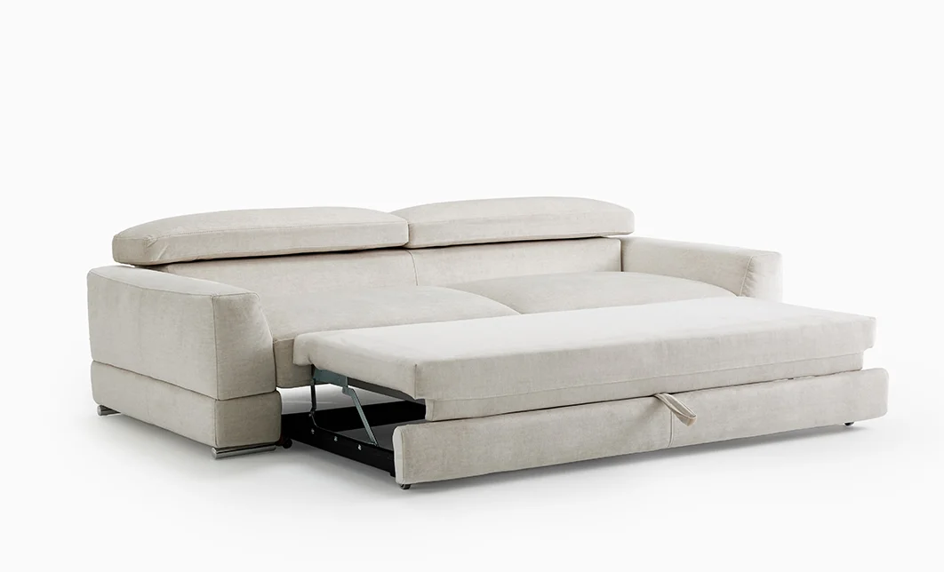 Canapea Extensibilă Salia C3 Dreapta, Gri deschis 3