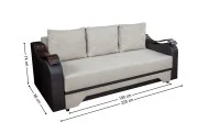 Canapea Extensibilă Sally Bonell Mini, Bej