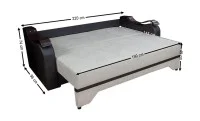 Canapea Extensibilă Sally Bonell Mini, Bej 5
