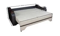 Canapea Extensibilă Sally Bonell Mini, Bej 6