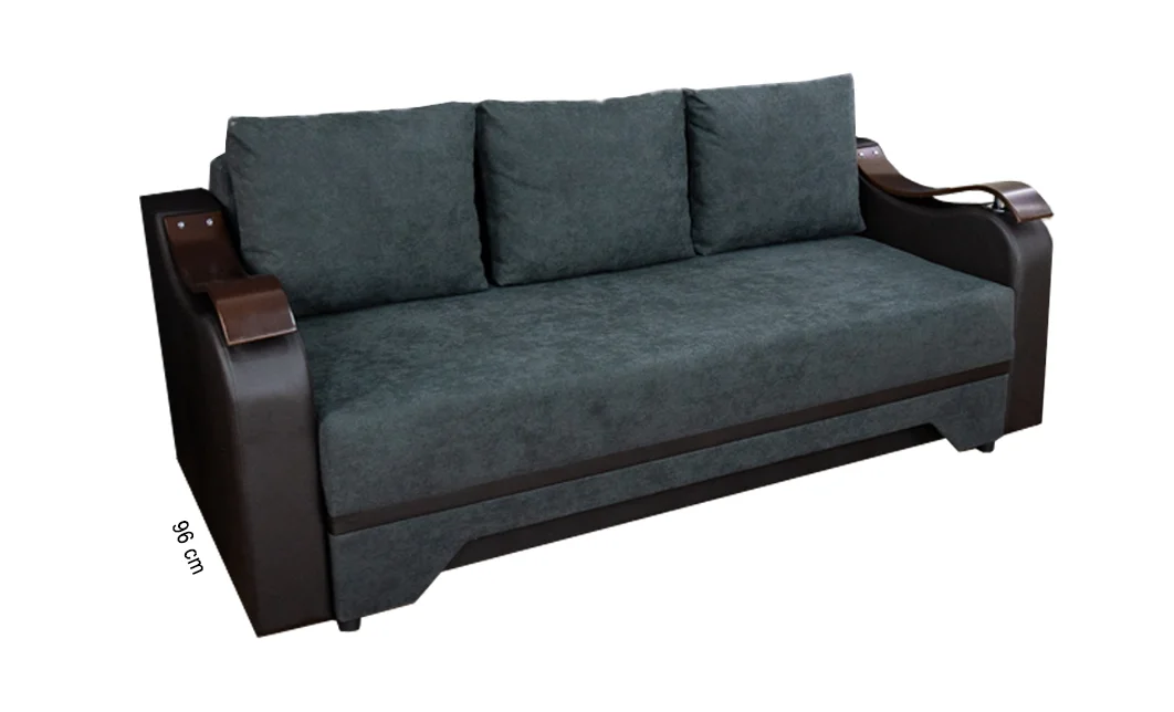 Canapea Extensibilă Sally Bonell Mini, Gri inchis