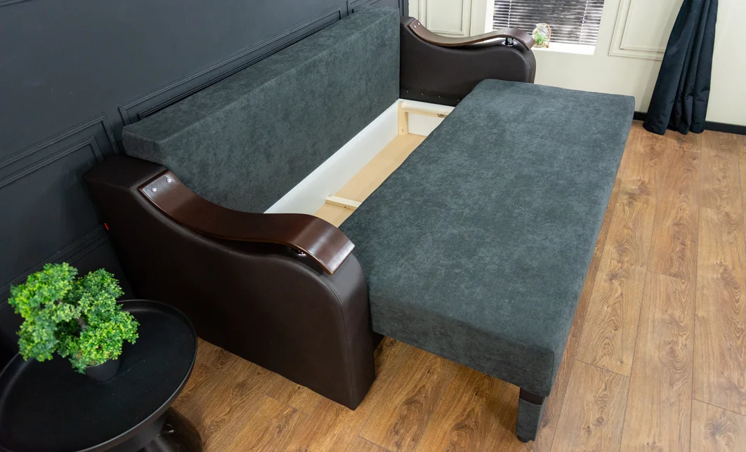 Canapea Extensibilă Sally Bonell Mini, Gri inchis 9
