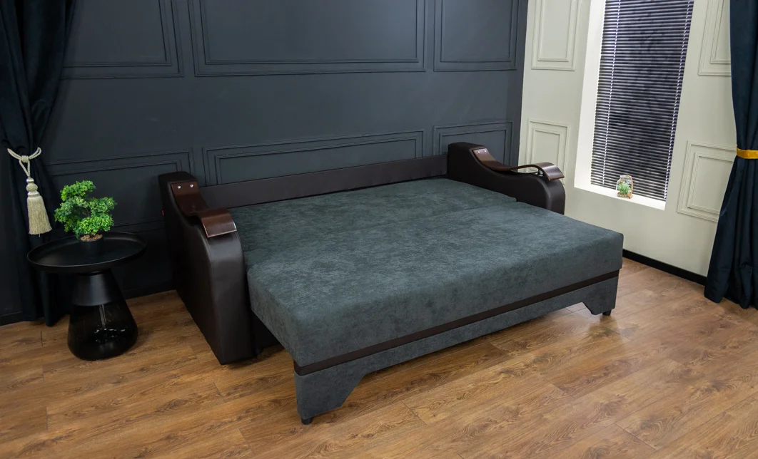 Canapea Extensibilă Sally Bonell Mini, Gri inchis 6