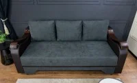 Canapea Extensibilă Sally Bonell Mini, Gri inchis