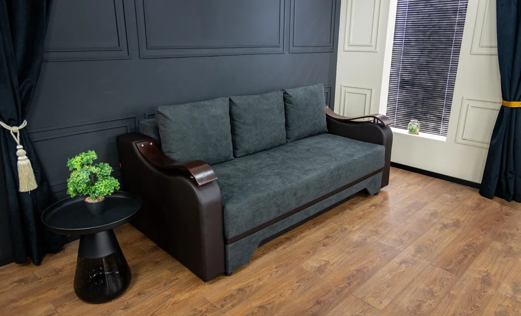Canapea Extensibilă Sally Bonell Mini, Gri inchis 10