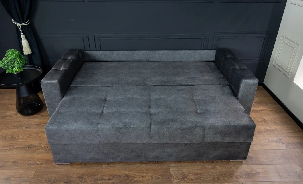 Canapea Extensibilă Vegas Bonell Mini, Gri inchis 8
