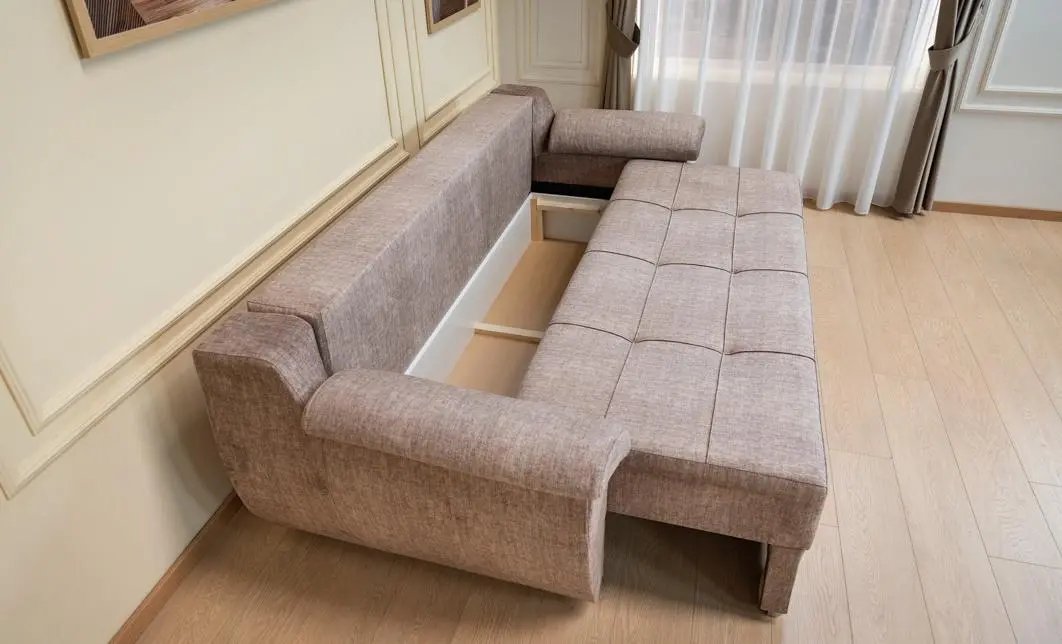 Canapea Extensibila Milano Bonell Max, Cappuccino 4