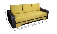 Canapea Extensibilă Royal Memory Mini, Muștar 2