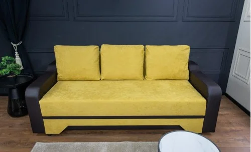 Canapea Extensibilă Royal Bonell Max, Muștar