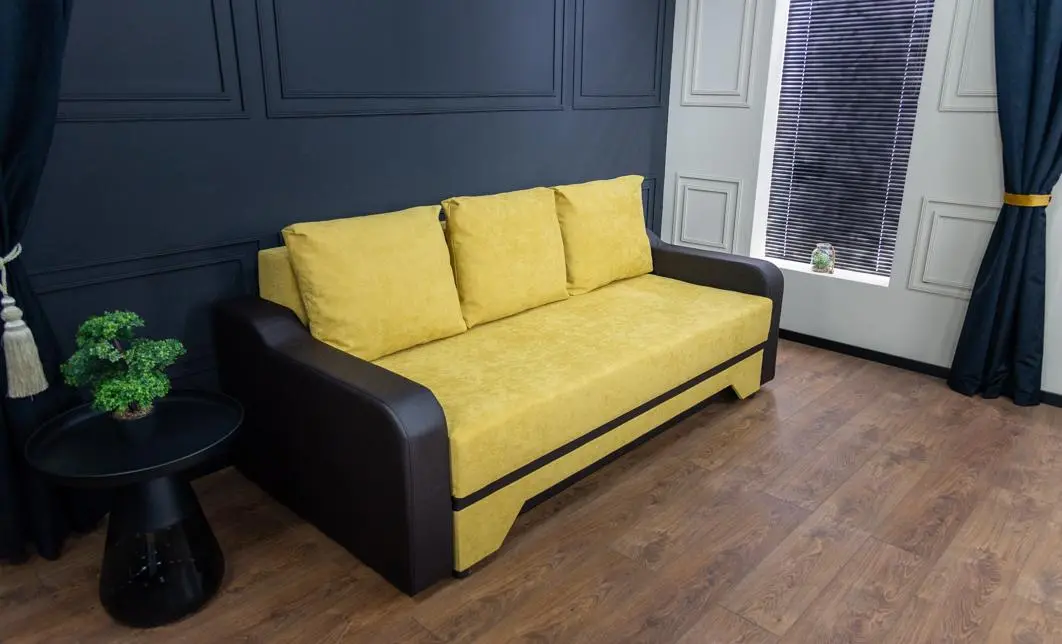 Canapea Extensibilă Royal Bonell Max, Muștar