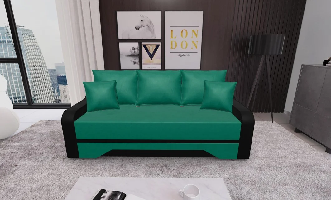 Canapea Extensibila Royal Mini, Verde 1