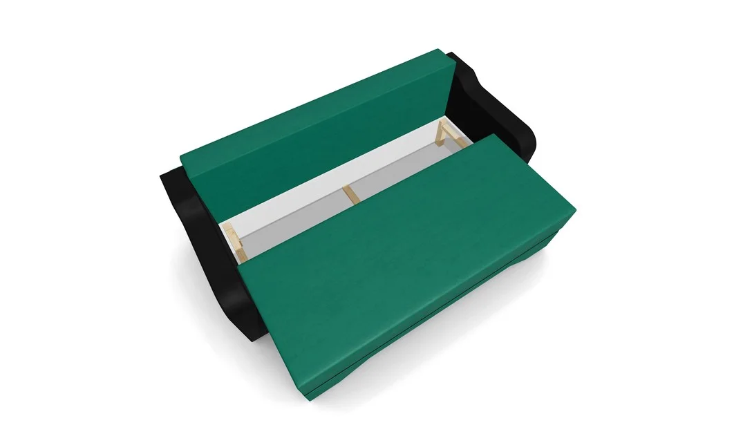 Canapea Extensibila Royal Mini, Verde 7