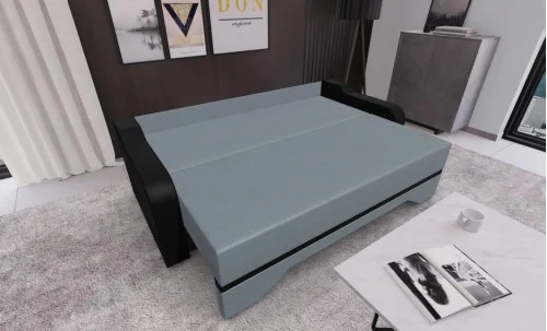 Canapea Extensibila Royal Mini, Gri albastrui