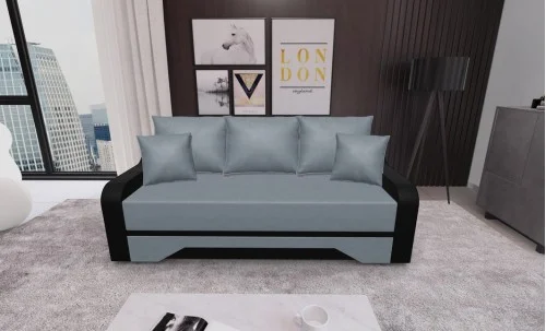 Canapea Extensibila Royal Mini, Gri albastrui
