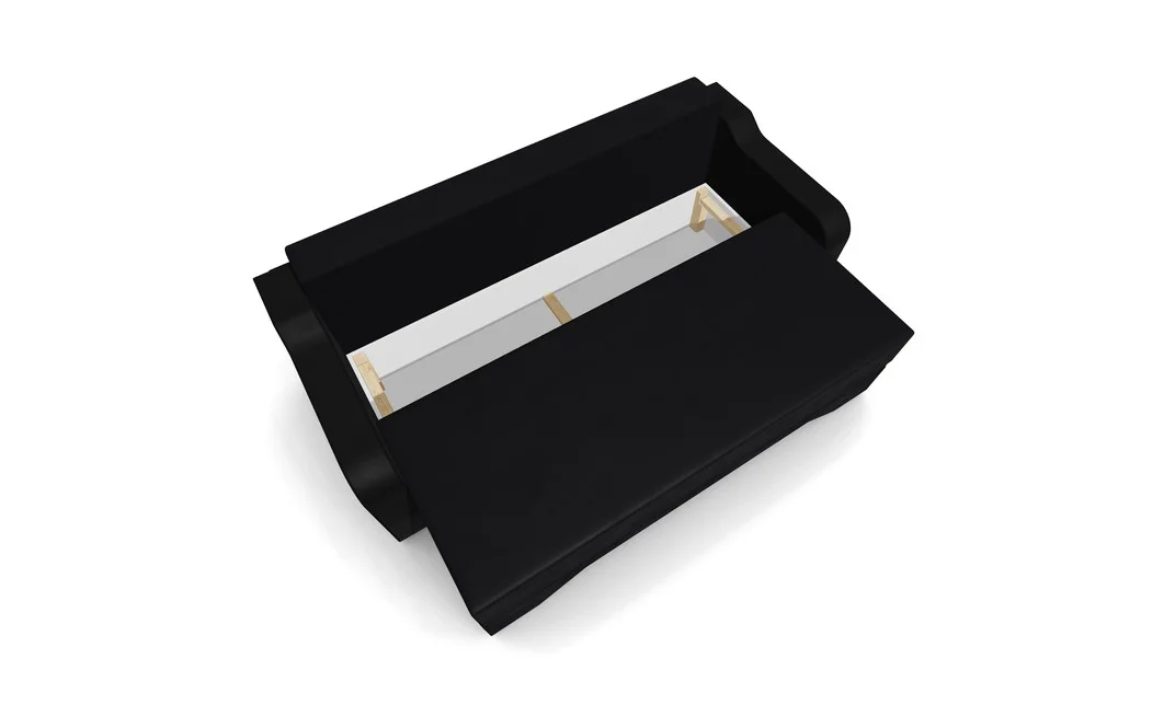 Canapea Extensibila Royal Mini, Negru 8