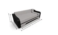Canapea Extensibila Royal Mini, Crem 4