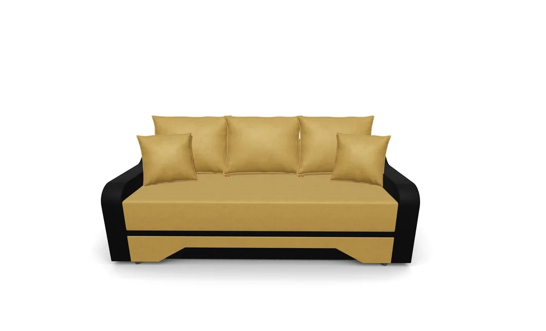 Canapea Extensibila Royal Mini, Mustar 6
