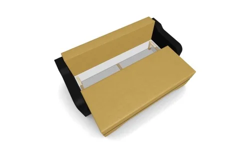 Canapea Extensibila Royal Mini, Mustar
