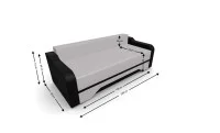 Canapea Extensibila Royal Mini, Crem 4