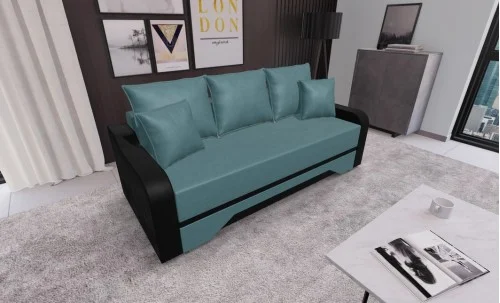 Canapea Extensibila Royal Mini, Albastru marin