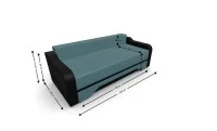 Canapea Extensibila Royal Mini, Albastru marin 4