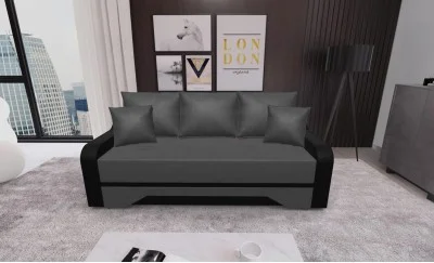 Canapea Extensibila Royal Mini, Gri inchis