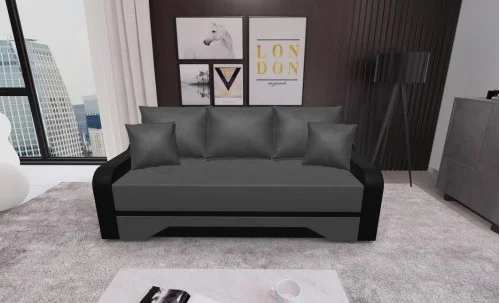 Canapea Extensibila Royal Mini, Gri inchis