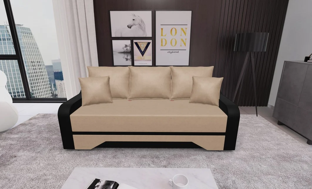 Canapea Extensibila Royal Mini, Maro deschis