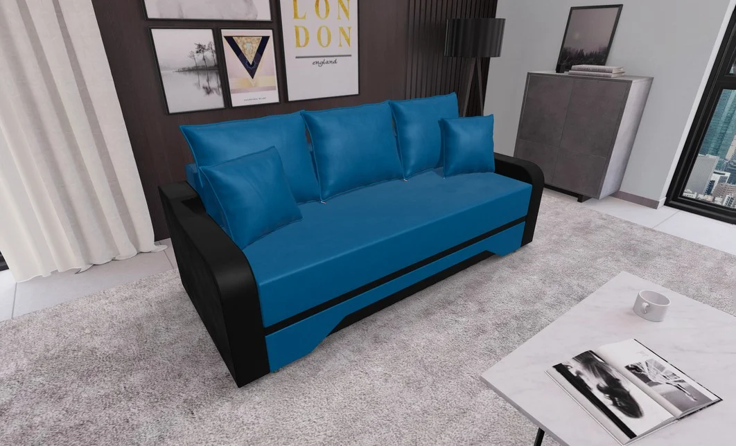 Canapea Extensibila Royal Mini, Turquaz 2