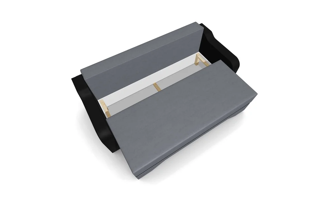 Canapea Extensibila Royal Mini, Gri antracit 6