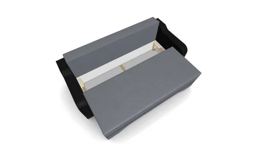 Canapea Extensibila Royal Mini, Gri antracit