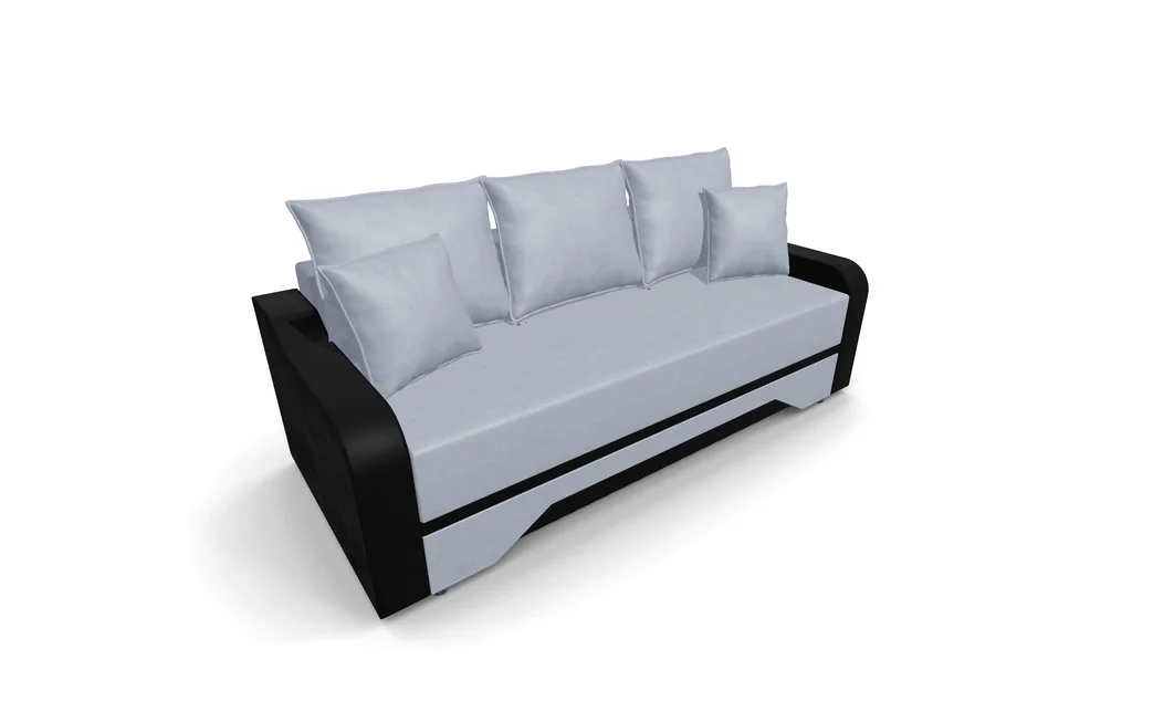 Canapea Extensibila Royal Mini, Argintiu 7
