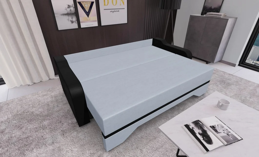 Canapea Extensibila Royal Mini, Argintiu 3
