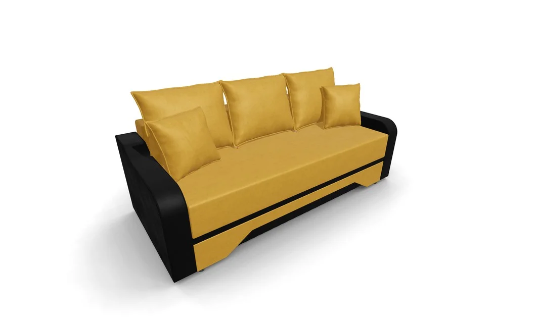 Canapea Extensibila Royal Mini, Galben 5