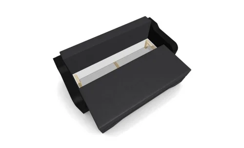 Canapea Extensibila Royal Mini, Gri carbune