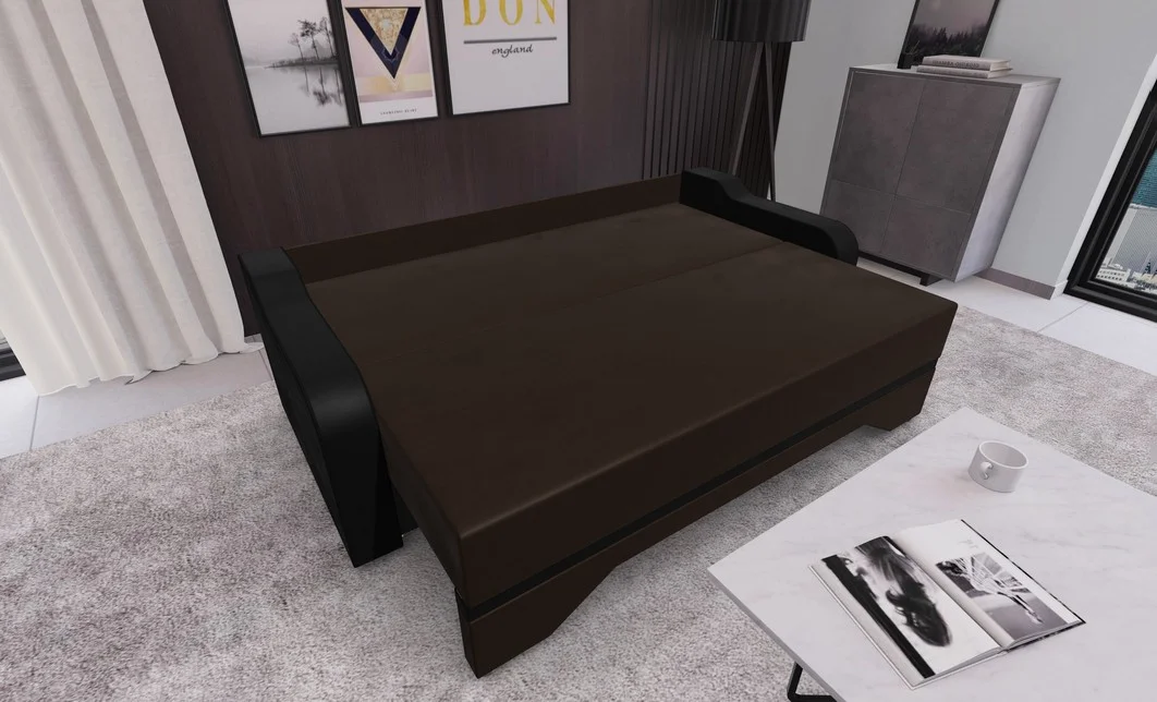 Canapea Extensibila Royal Mini, Maro castaniu 2