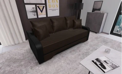 Canapea Extensibila Royal Mini, Maro castaniu