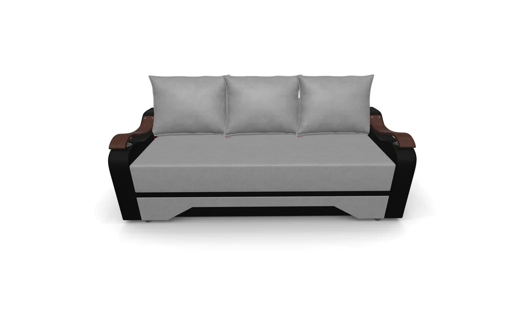 Canapea Extensibila Sally Mini, Gri/Negru 7