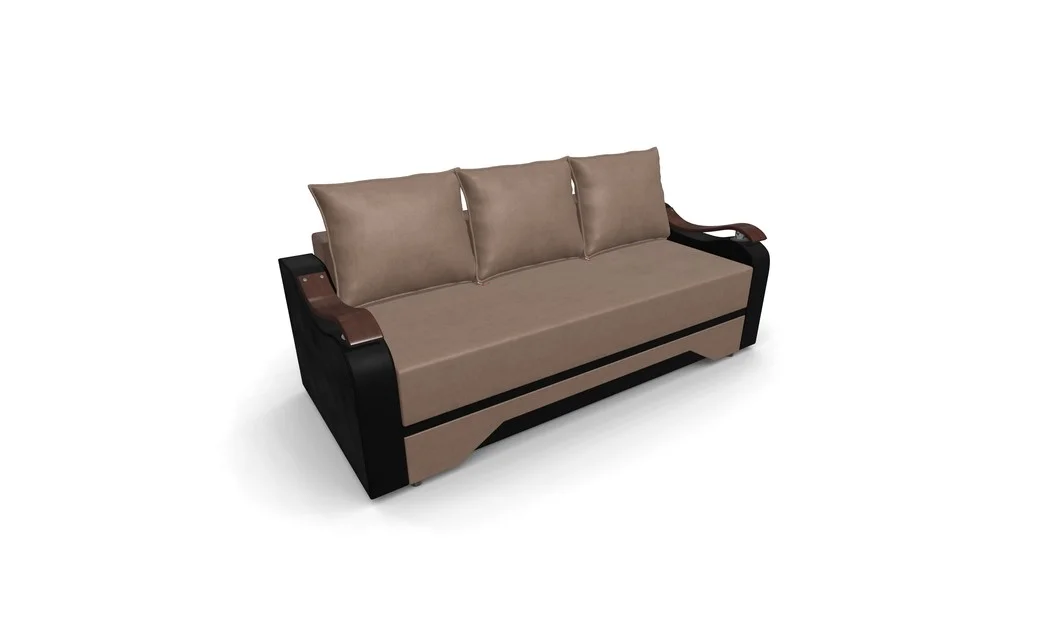 Canapea Extensibila Sally Mini, Maro/Negru 7