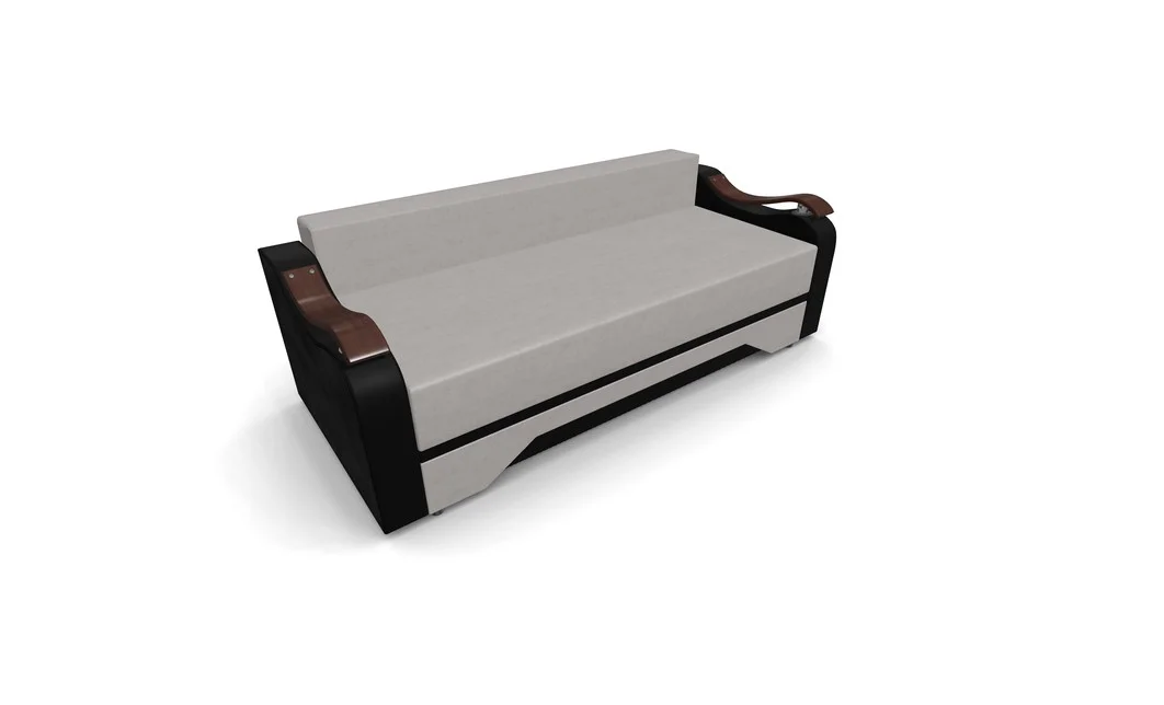 Canapea Extensibila Sally Mini, Crem/Negru 8
