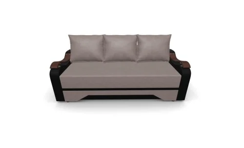 Canapea Extensibila Sally Mini, Maro deshis/Negru